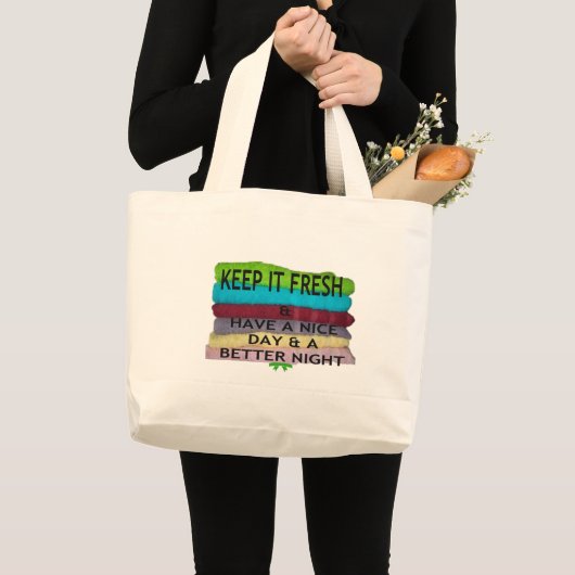 Grand Tote Bag garder sa liberté (Devant (produit))