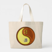 Grand Tote Bag Gemini & Bois Ox (Dos)
