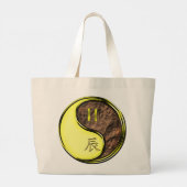 Grand Tote Bag Gemini & Earth Dragon (Dos)