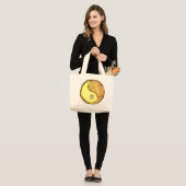 Grand Tote Bag Gemini & Fire Roster (Devant (modèle))