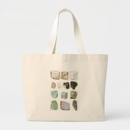 Grand Tote Bag géologie rocks! (Devant)