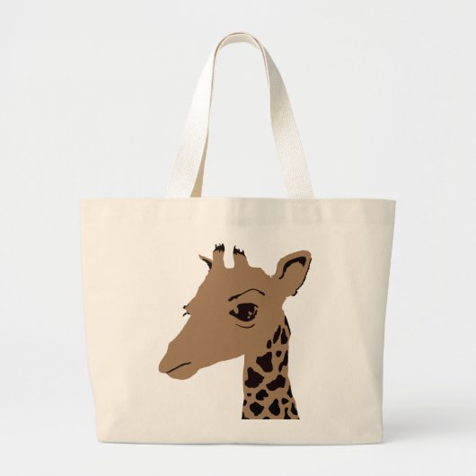 Grand Tote Bag girafe (Devant)