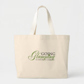 Grand Tote Bag Glamping allant (Devant)