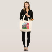 Grand Tote Bag Gnome (Devant (modèle))