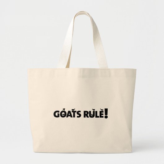 GRAND TOTE BAG GOATSRULE (Devant)