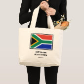 GRAND TOTE BAG GOD BLESS SOUTH AFRICA (Devant (produit))