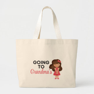 Grand Tote Bag Going to Grandma’s Tote – Brunette Granddaughter