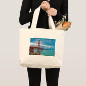 Grand Tote Bag Golden Gate Bridge (Devant (produit))