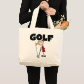 Grand Tote Bag GOLF de filles (Devant (produit))