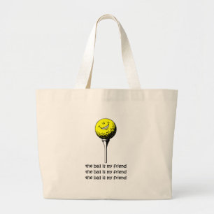 Grand Tote Bag Golf drôle