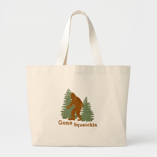 Grand Tote Bag Gone Squatchine (Devant)