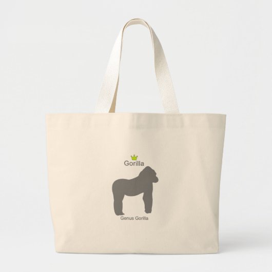 Grand Tote Bag Gorilla g5 (Devant)