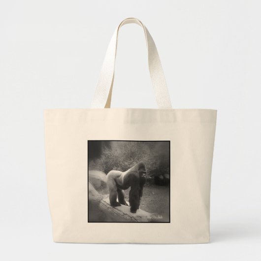 Grand Tote Bag Gorilla Silveback (Devant)