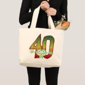 Grand Tote Bag Goule de 40 âges (Devant (produit))