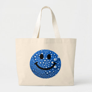 Grand Tote Bag Gouttelettes d'eau