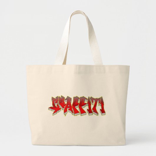 Grand Tote Bag Graffiti (Devant)