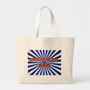 Grand Tote Bag Grammar Nazi