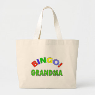 Grand Tote Bag Grand-maman de bingo-test