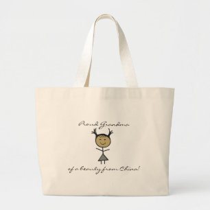 Grand Tote Bag Grand-maman fière d'une beauté de ch…