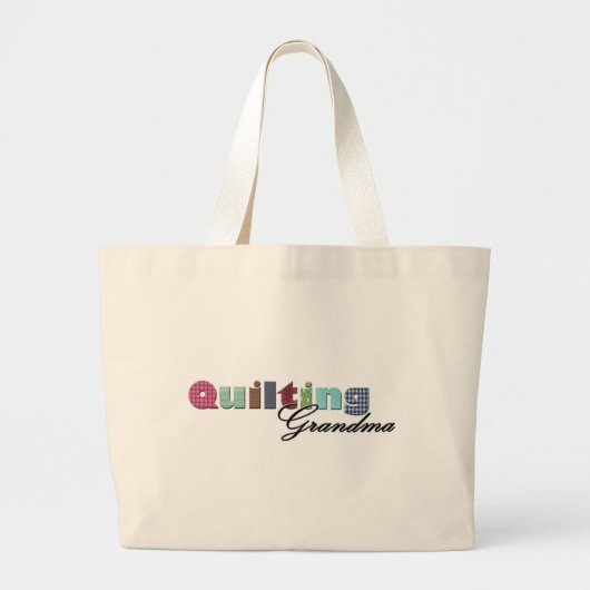 Grand Tote Bag Grand-maman piquante (Devant)