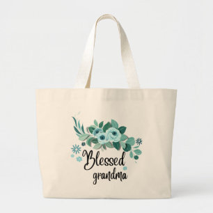 Grand Tote Bag Grand-mère bienheureuse