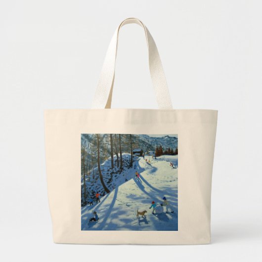 Grand Tote Bag Grand Snowball Zermatt (Devant)