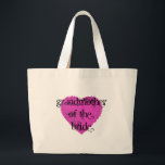 Grand Tote Bag Grandmother of the Bride<br><div class="desc">Celebrate the love & marriage by surprising your grandmother with our wedding Grandmother of the Bride t-shirts or goodies as a wedding favor or gift.</div>