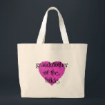Grand Tote Bag Grandmother of the Bride<br><div class="desc">Celebrate the love & marriage by surprising your grandmother with our wedding Grandmother of the Bride t-shirts or goodies as a wedding favor or gift.</div>