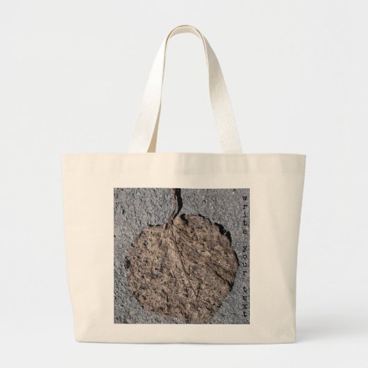 Grand Tote Bag Graphique/ Texturé (Devant)
