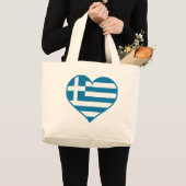 Grand Tote Bag Grèce Love (Devant (produit))