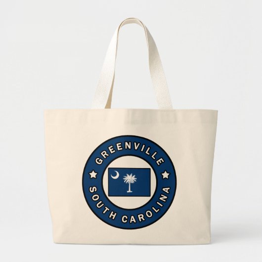 Grand Tote Bag Greenville Caroline du Sud (Devant)