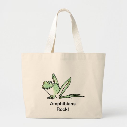 Grand Tote Bag Grenouille (Devant)