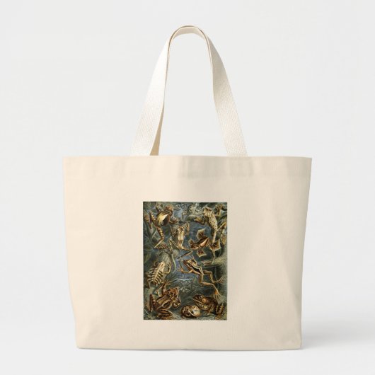 Grand Tote Bag Grenouilles (Devant)