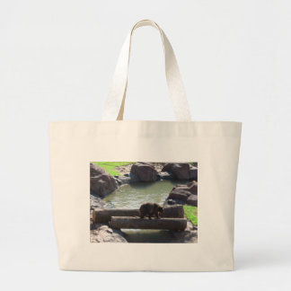 Grand Tote Bag Grizzly Bear
