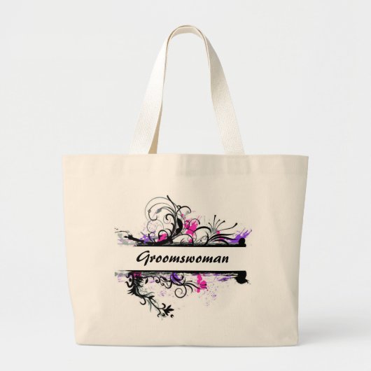 Grand Tote Bag Groomswoman (Devant)