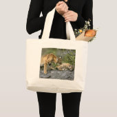 Grand Tote Bag Gros Chats - 9 (Devant (produit))