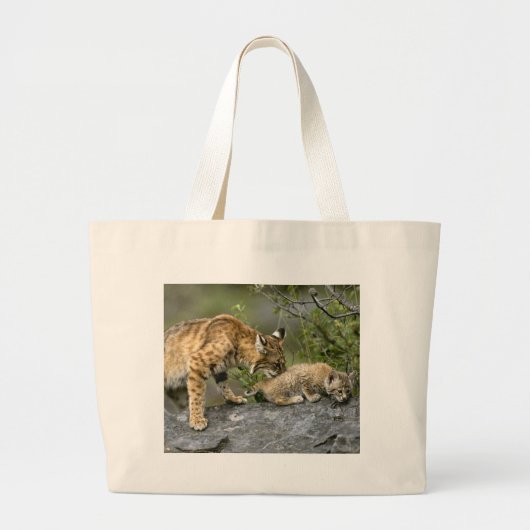 Grand Tote Bag Gros Chats - 9 (Devant)