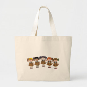 Grand Tote Bag Groupe de "brownie"