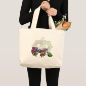 Grand Tote Bag Groupe de lac Kiko d'équipe (Devant (produit))