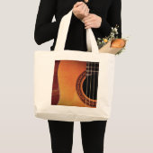 Grand Tote Bag Guitare acoustique (Devant (produit))