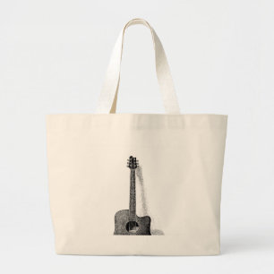 Grand Tote Bag Guitare classique