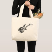 Grand Tote Bag Guitare électrique (Devant (produit))