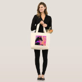 Grand Tote Bag Hackney en harnais (Devant (modèle))