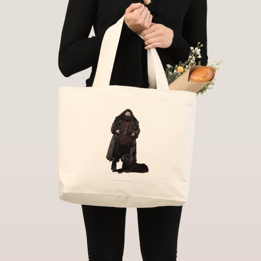 Grand Tote Bag Hagrid et Chien (Devant (produit))