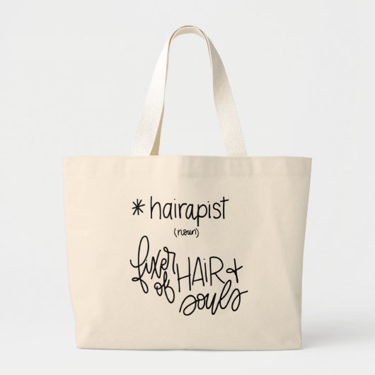 Grand Tote Bag Hairapist Fourre-tout (Devant)