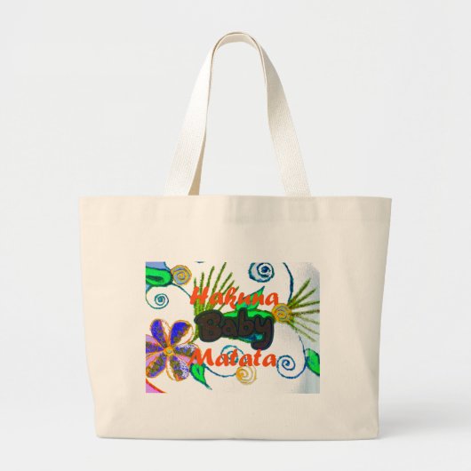 Grand Tote Bag Hakuna Matata Baby.png (Devant)