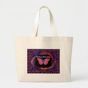 Grand Tote Bag Hakuna Matata ont une belle journée.png