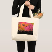 Grand Tote Bag Halloween (Devant (produit))