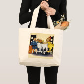 Grand Tote Bag Halloween (Devant (produit))