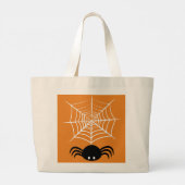 Grand Tote Bag Halloween Spider Web (Dos)